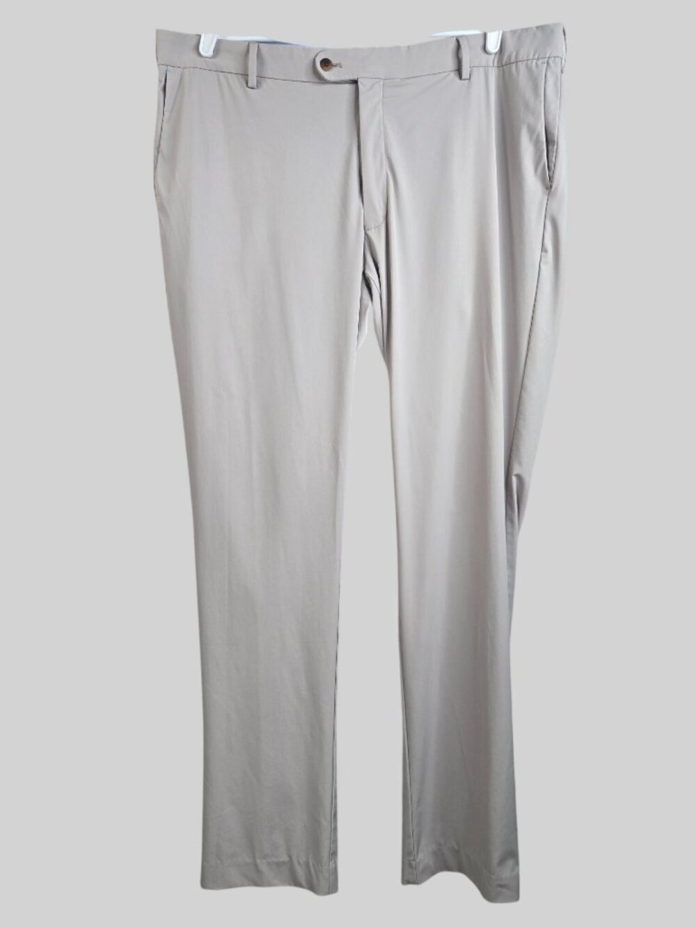 Peter Millar Crown EB66 Performance Golf Pants Mens 40X34 Tan Straight Sport